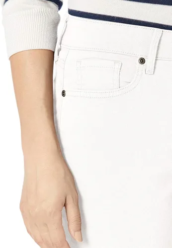 Vista 2 de NYDJ Marilyn - Pantalones de mezclilla recortados con puños rectos para mujer