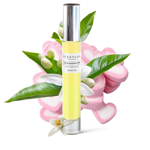 Vista 11 de Scentual Fragrances, Aceite de perfume de lujo, ultra concentrado para mujeres, aceite de fragancia roll-on de larga duración, mini perfume de viaje