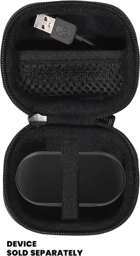 Vista 3 de Alltravel Funda para auriculares Skullcandy Sesh, Sesh ANC, Sesh Evo True Wireless in-Ear Auriculares (negro)