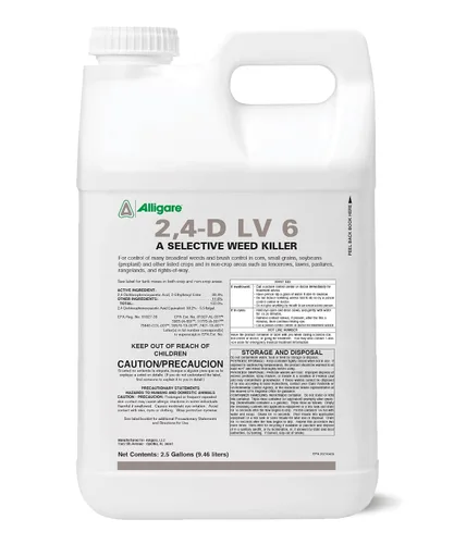 Vista 9 de ALLIGARE Concentrado de amina 2,4-D herbicida posemergente para controlar la trenza de cerdo, cardo y más, 46.8% de ingrediente activo, para césped
