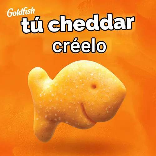 Vista 4 de Goldfish Galletas de queso cheddar, galletas horneadas, bolsa de 6.6 onzas (paquete de 2)