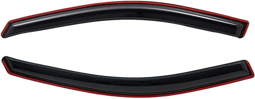 Vista 6 de Lightronic Visera de ventana de ventilación automática con clip extra duradera en el canal, se adapta a Chevrolet Colorado y GMC Canyon 2015-2022