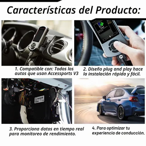 Vista 6 de XTPTFABS Cable OBD2 del puerto de acceso, cable OBDII flexible extendido