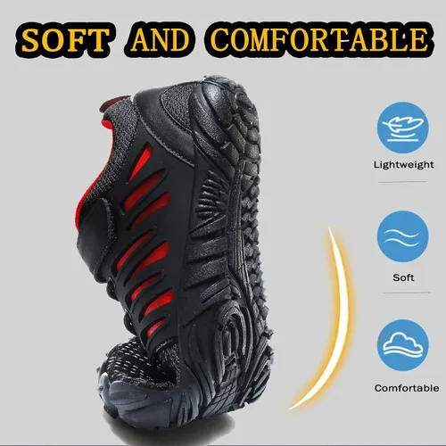 Vista 6 de Zapatos descalzos para hombre, zapatos sin caída para hombre, zapatos minimalistas para hombres, zapatos descalzos para hombre, zapatos