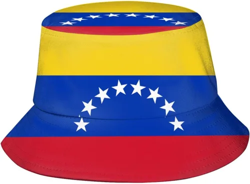 Vista 23 de Lindo sombrero de pescador con bandera divertida, plegable, a la moda, para exteriores, para mujeres, hombres, niños y niñas Bandera de Santa