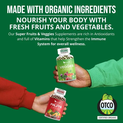 Vista 16 de VITINITY Super Greens - Gomitas multivitamínicas Hechas con 30 superalimentos reales, verduras, hierbas, frutas para adultos y niños para aumentar