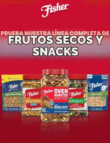 Vista 7 de FISHER Oven Roasted Never Fried - Mezcla de frutos secos asados al horno, nunca fritos Pack Of 1, Healthy Snacks For Adults, No Added Oil, No