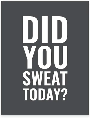 Vista 18 de Andaz Press Colección de arte de pared Gym Fitness, 8.5 x 11 pulgadas, impresión de póster con texto en inglés "A Year From Now You Will Wish You