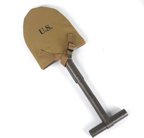Vista 2 de WW2 WWII US Shovel Cover T-Handle Bag Reproducción