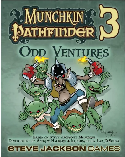 Vista 2 de Steve Jackson Games Munchkin Pathfinder 3 Odd Ventures, verde