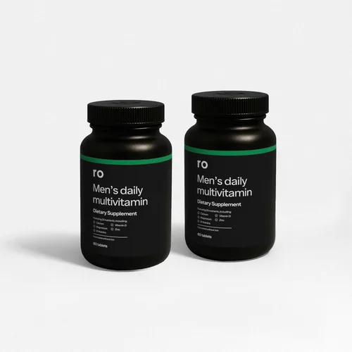 Vista 9 de Ro Daily Multivitamínico para hombres Apoya la actividad física, la salud del cerebro y el corazón y el sistema inmunológico con 23 nutrientes