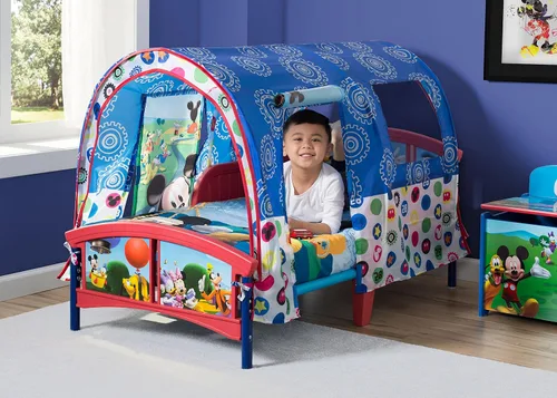 Vista 2 de Cama-tienda para niños Delta, Disney Mickey Mouse