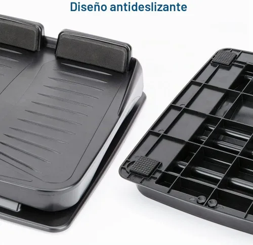Vista 4 de StrongTek Tabla Inclinada Portátil, Ligera de 3.7 libras, Tabla de Estiramiento de Pantorrillas Ajustable de 5 Niveles (20°–50°) con Superficie