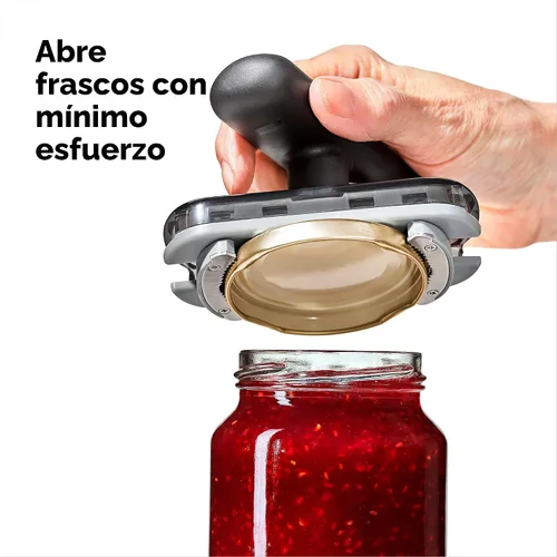 Vista 4 de OXO Good Grips - Abridor de tarros giratorio con almohadilla base