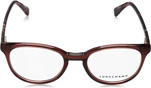 Vista 2 de Longchamp Gafas Graduadas LO2608 LO2608 611 Ruby Full Rim Marco Óptico 2.008 in Mujer, Rubí
