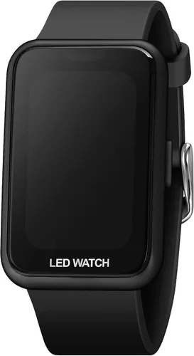 Vista 3 de TOOCAT Digital Sport Watch, Fashion LED Large Digital Display Watch Outdoor 50M Waterproof Rubber Bands Wristwatch for Men Women Teens Students