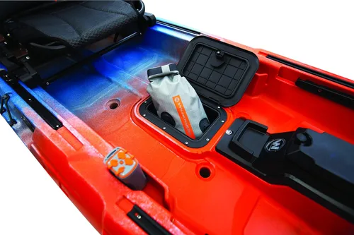 Vista 8 de Wilderness Systems Radar 135 Kayak de pesca para sentarse en la parte superior, Kayak de pescador premium, 13' 6
