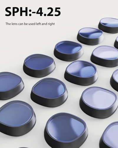 Vista 2 de Amavasion Glasses Lens Insert Compatible with MetaOculus Quest 2 Amavasion VR Glasses Customized Easy-to-Install Frame Plus Lens Combination