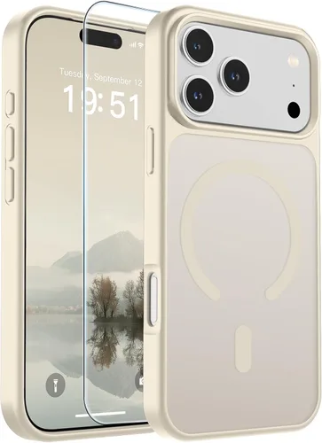 Vista 234 de SUPFINE Funda magnética para iPhone SE 2022 (3ª)/2020 (2ª), iPhone 8 (compatible con MagSafe) (protección contra caídas de grado militar), funda