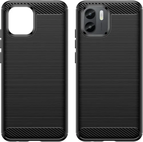 Vista 8 de Funda para teléfono xiaomi Redmi A1/A2, a prueba de golpes, resistente a los arañazos, TPU suave, para Redmi A1/A2 funda (negro)
