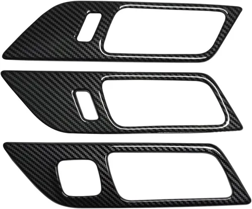 Vista 8 de AOKIO Cubierta de marco de interruptor de manija compatible con Ford Mustang 2015 2016 2017 2018 2019 2020 2021 2022 2023 2024 Accesorios