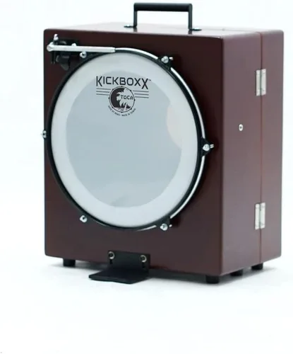 Vista 3 de Toca Percussion Kickboxx - Juego de batería para maleta