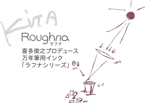 Vista 2 de Nakabayashi TFPI-WD43-4 TACCIA - Tinta para pluma estilográfica (tinte a base de agua) Toshiyuki Kita/Rafuna, 1.4 fl oz (1.4 fl oz), azul tierra