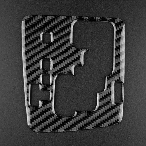 Vista 5 de AIRSPEED Cubierta Adhesiva de Consola Central de Fibra de Carbono para Cambio de Marchas Panel Interior para Mazda 3 2010 2011 2012 2013 Accesorios