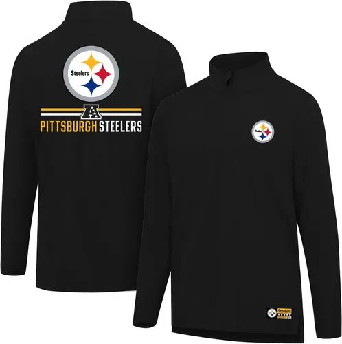Vista 49 de Ultra Game Men's NFL Official Super Soft Quarter Zip Long Sleeve T-Shirt