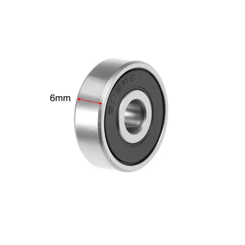 Vista 3 de uxcell 635-2RS Rodamiento de bolitas profundo del surco 0.197x0.748x0.236