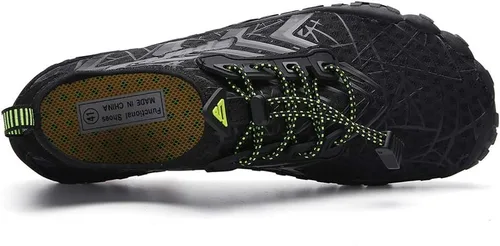 Vista 8 de UBFEN Zapatos de agua para natación, zapatos de natación para hombre y mujer, deportes de playa, secado rápido, descalzos para navegación, pesca