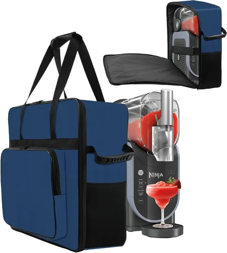 Vista 11 de Bolsa de transporte para máquina Ninja SLUSHi Slushie, portátil para exteriores, fabricante de bebidas congeladas, bolsa de viaje, diseño