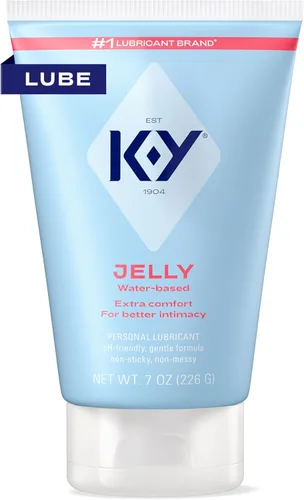 Vista 16 de K-Y Jelly Lubricante a base de agua para sexo, lubricante anal, lubricante personal a base de agua no graso, lubricante sexual compatible con el pH