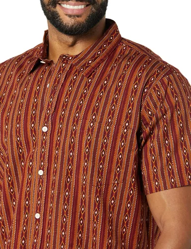 Vista 5 de Goodthreads Camisa de popelina elástica de manga corta para hombre