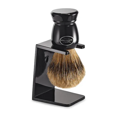 Vista 2 de The Art of Shaving Soporte para cepillo negro, 1 oz