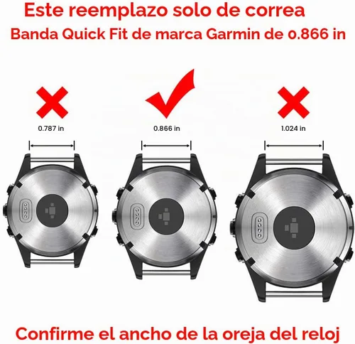 Vista 3 de LDFAS Fenix 8/7/6 Pro/5 Plus - Correa de reloj de 0.866 pulgadas de metal de titanio de liberación rápida de fácil ajuste con cierre de botón doble