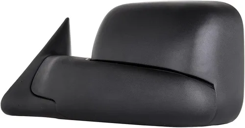 Vista 3 de Espejo de remolque ajustable manual, negro (1 pieza), repuesto de espejo de remolque compatible para 1994-2001 para Dodge para Ram 1500 2002