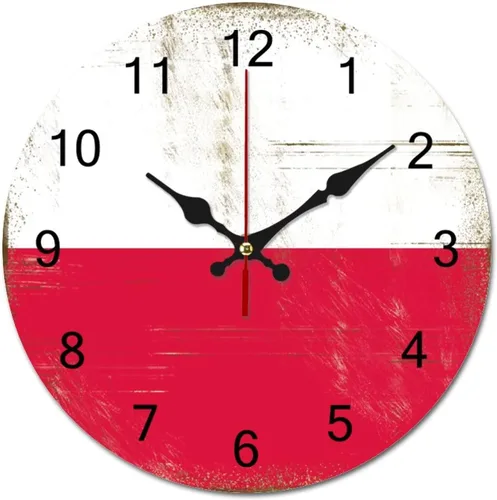 Vista 9 de Reloj de pared grande con diseño de bandera de San Vicente y la Granadina, funciona con pilas, reloj colgante silencioso de 9 pulgadas, decoración