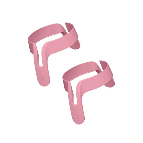 Vista 11 de Nanobebe Flexy - Manijas ergonómicas de fácil agarre, asas de taza de transición para sorber, paquete de 2, color gris