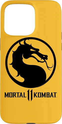 Vista 31 de Mortal Kombat 11 Dragon Black Logo Case for iPhone 17