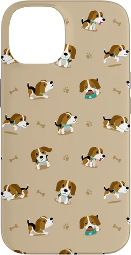 Vista 4 de Funda gráfica para iPhone 16 Dog Beagle Lover Cute Pet Women Girl Beagle