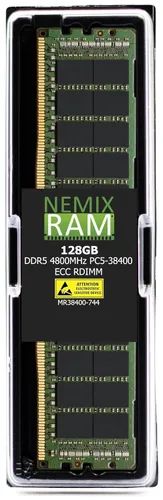 Vista 9 de NEMIX RAM Kit de memoria de servidor registrado DDR5 4800MHZ PC5-38400 1Rx4 1.1V CL40 288-PIN ECC RDIMM compatible con ASUS 2U4N Servidor