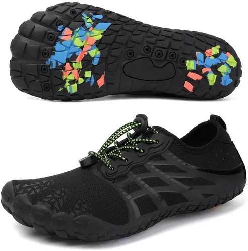 Vista 2 de LIZRHA Zapatos de agua para hombres y mujeres de secado rápido, zapatos de natación acuática, zapatos descalzos para pesca al aire libre, playa