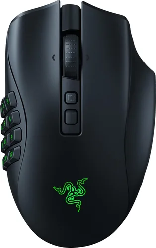Vista 4 de Razer Ratón para juegos Naga Trinity: sensor óptico de 16,000 DPI - Iluminación Chroma RGB - Placa lateral intercambiable con configuraciones de 2