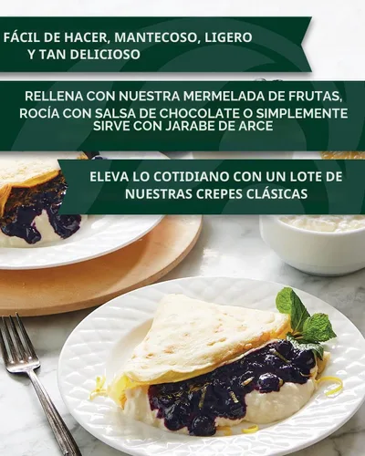 Vista 3 de Stonewall Kitchen Mezcla de crepe tradicional (paquete de 2 (33 onzas))
