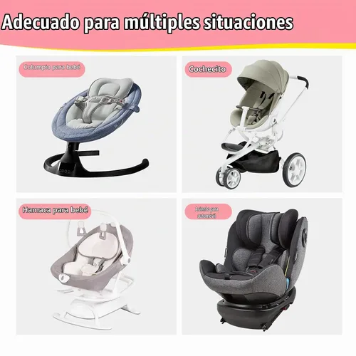 Vista 7 de Kakiblin - Almohada de cuello para bebé, almohada de apoyo para bebé mejorada, almohada para la cabeza del bebé, almohada de apoyo para el cuello