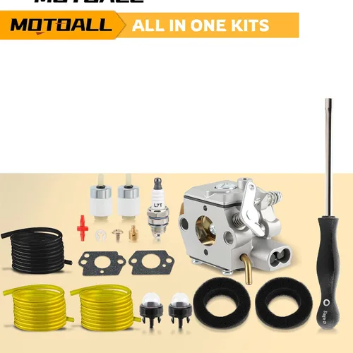 Vista 7 de MOTOALL 753-04333 Kit de carburador para MTD Ryobi 700r 720r 775r 704r 750r 280r 310BVR 410r 600r 704r 705r 766r 766r 767r 790r recortadora