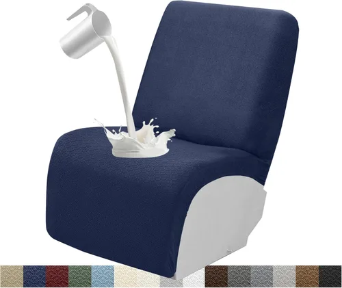 Vista 29 de Fundas impermeables de sofá reclinable modular para sofás reclinables, lavable en forma de L, para perros, fundas elásticas para sofá reclinable