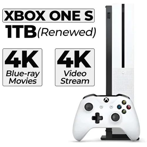 Vista 2 de Zeust Xbox One S 1TB All-Digital Edition Console Bundle - Includes the Xbox One Series S Console White, 1x Wireless Controller, and a Microfiber