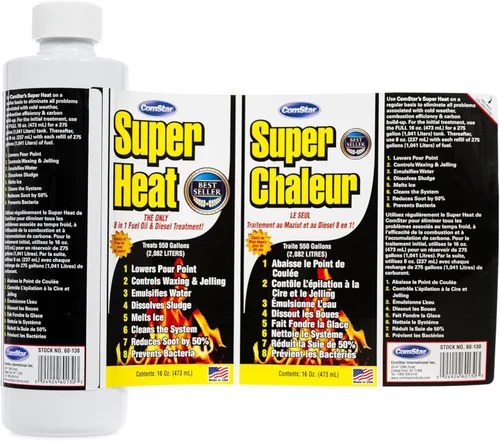 Vista 3 de Super Heat 8-in-1 60-130 de Comstar, tratamiento de aceite y combustible, 16 oz